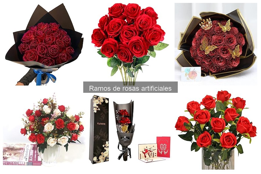 Cómo elegir ramos de rosas artificiales: guía de compra