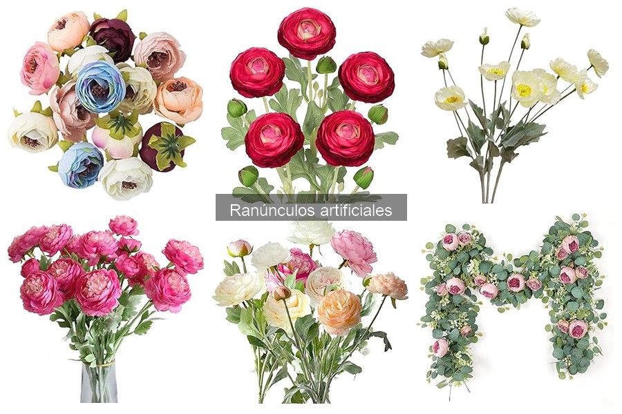 Cómo Elegir Ranúnculos Artificiales para Tu Decoración