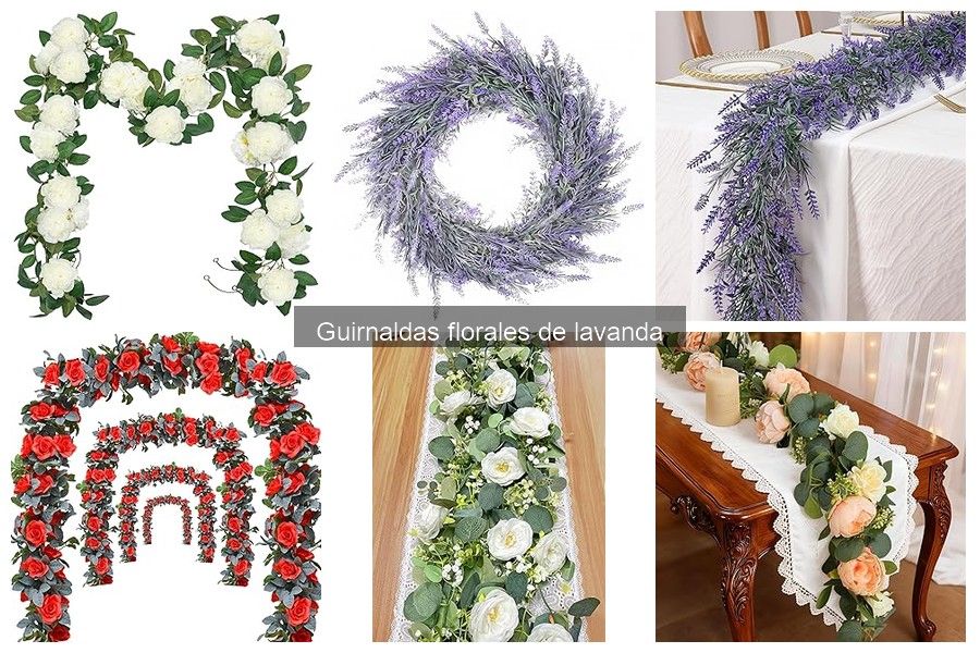 Cómo hacer guirnaldas florales de lavanda DIY en casa
