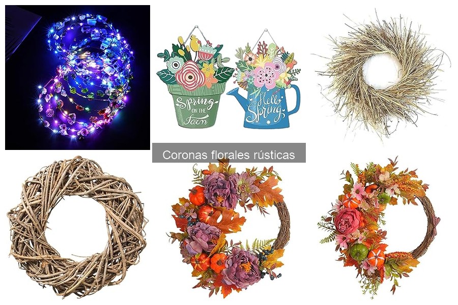 Cómo hacer una corona floral rústica: Guía paso a paso