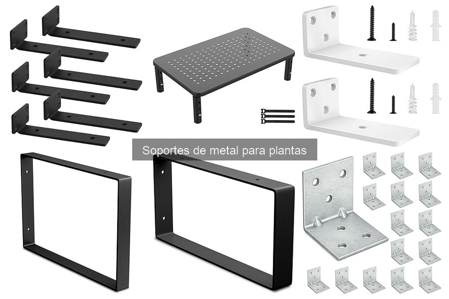 Cómo instalar un soporte de metal para plantas fácilmente
