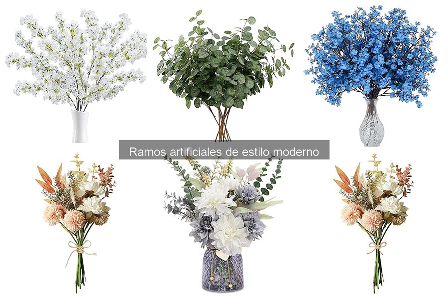 Cómo mantener ramos artificiales modernos y prolongar su vida