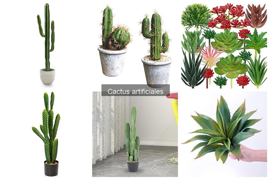 Cómo mantener y limpiar cactus artificiales para el hogar