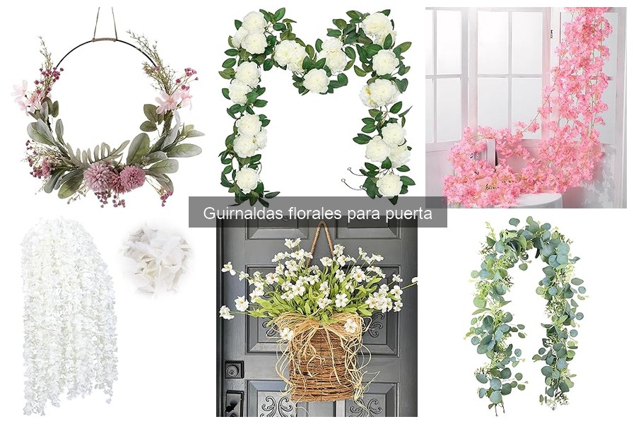 ¿Cómo reparar una guirnalda floral dañada? Soluciones simples
