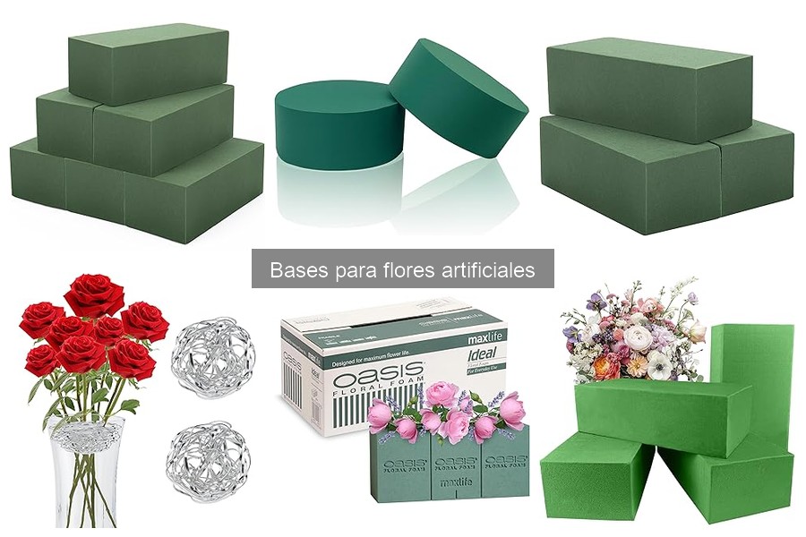 Cómo usar bases para flores artificiales en tu decoración