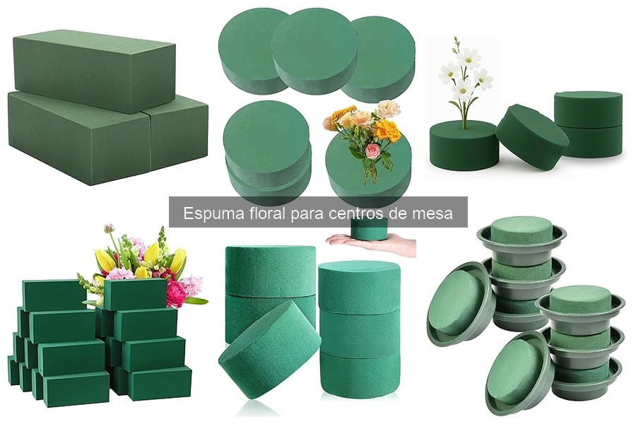 Cómo Usar Espuma Floral para Centros de Mesa: Guía Práctica