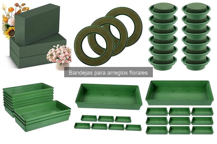 Cómo Utilizar una Bandeja para Arreglos Florales Efectivamente