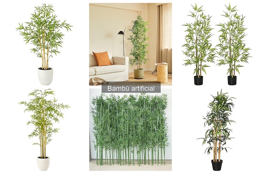 Comparativa: Bambú Artificial vs Plantas Naturales para Decorar