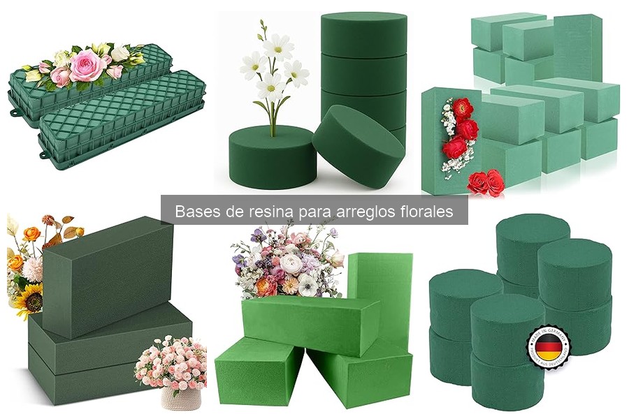 Comparativa: Bases de Resina vs Espuma Floral para Arreglos