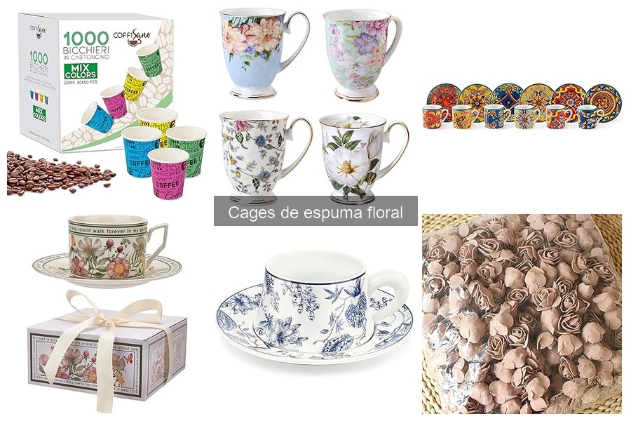 Comparativa: Cages de espuma floral vs. otros soportes