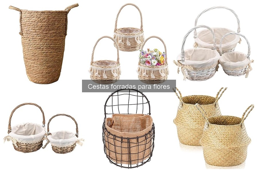 Comparativa: Cestas Forradas vs. Cestas de Mimbre