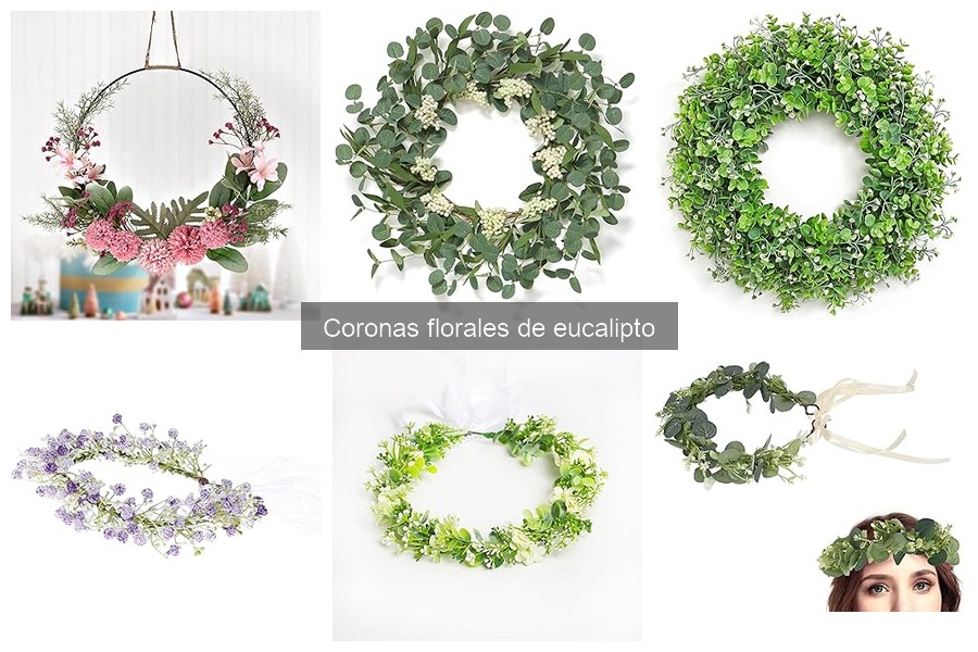 Comparativa: Coronas de Eucalipto vs Otras Florales