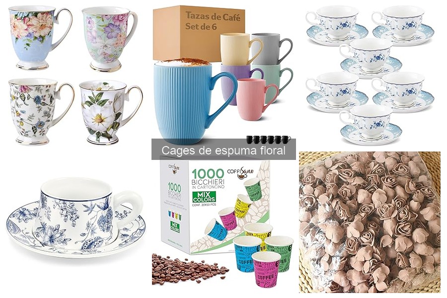 Comparativa de marcas de cages de espuma floral