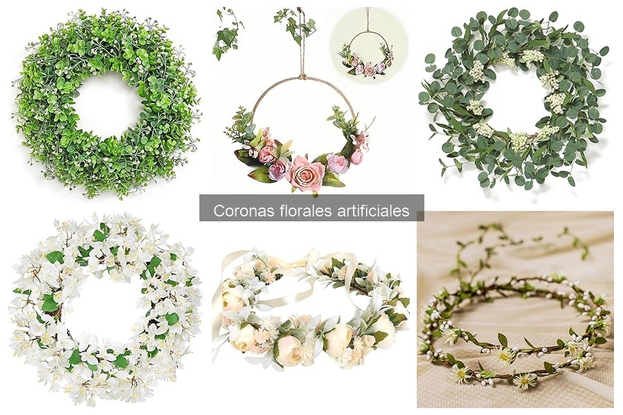Comparativa de marcas de coronas florales artificiales