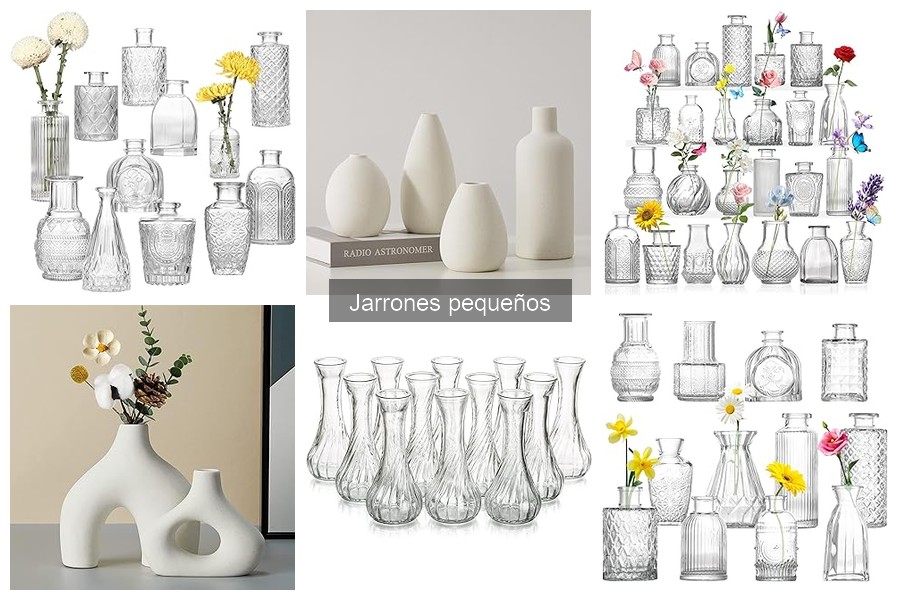 Comparativa de precios de jarrones pequeños online