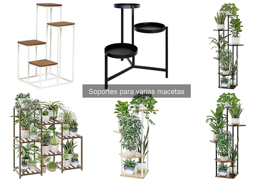 Comparativa de Soportes para Varias Macetas en 2023