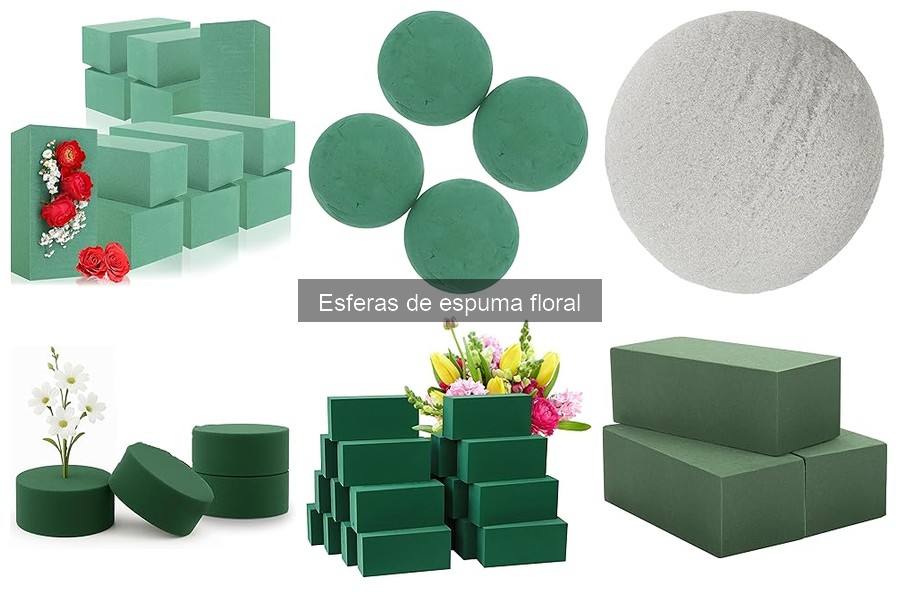 Comparativa: Esferas de Espuma Floral vs Otras Decorativas