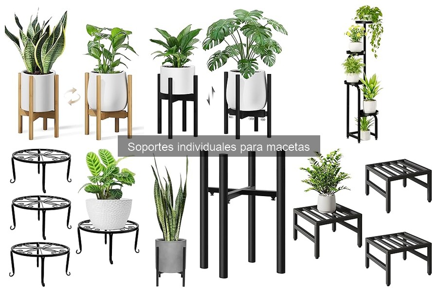 Comparativa: Soportes de Madera vs. Metal para Macetas