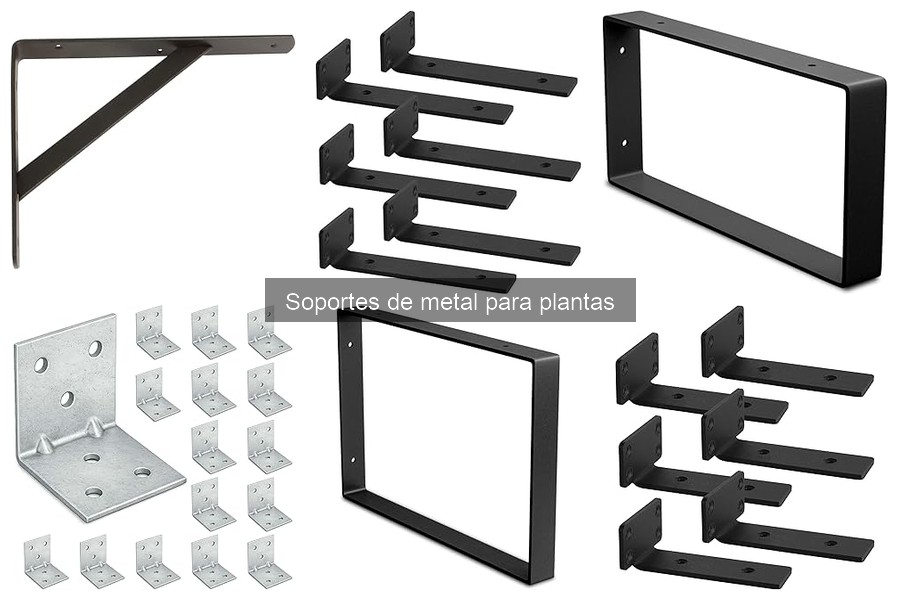 Comparativa: Soportes de Metal vs. Plástico para Plantas