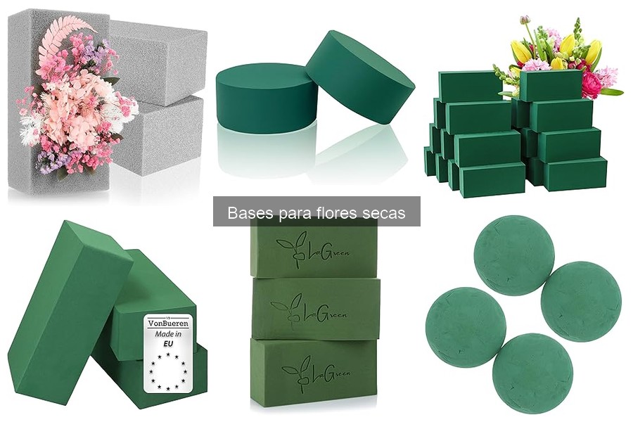 ¿Cuánto cuesta una base para flores secas? Precios y factores