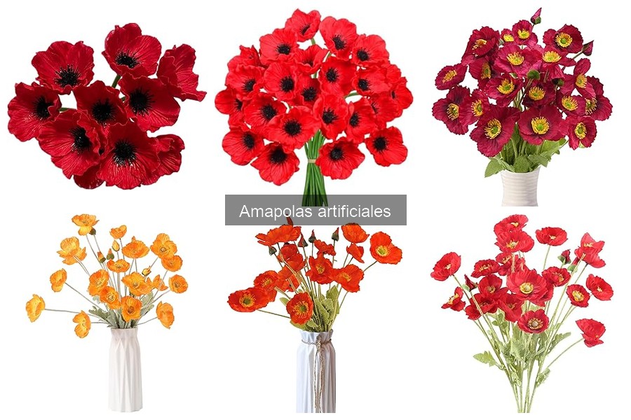 Cuidados y Mantenimiento de Amapolas Artificiales