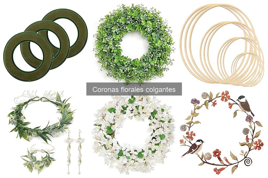 Cuidados y Mantenimiento de Coronas Florales Colgantes