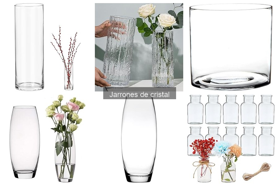 Descubre los Tipos de Jarrones de Cristal para Decorar