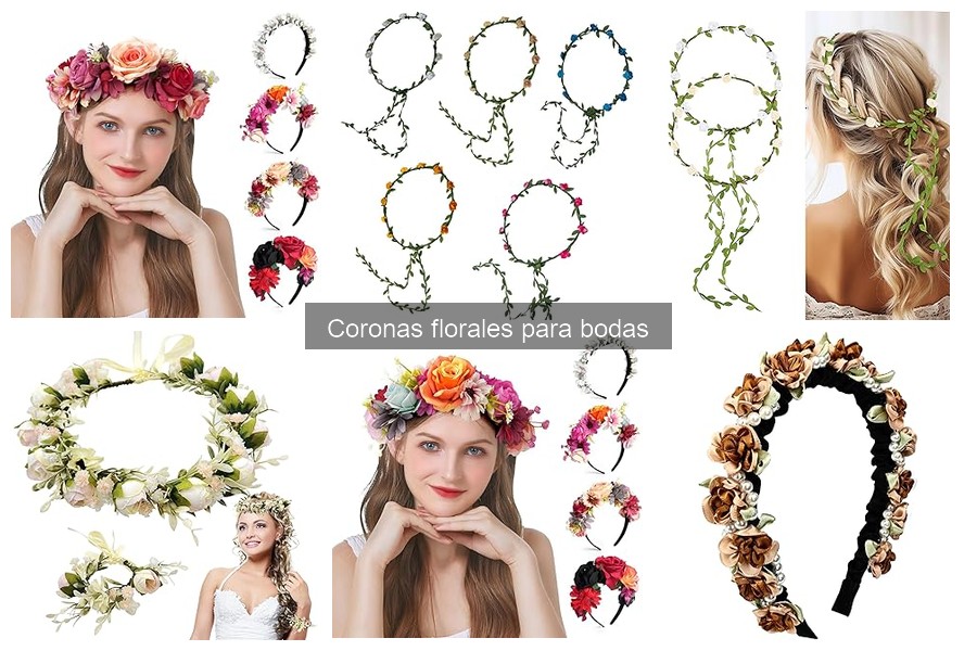 Descubre qué son las coronas florales para bodas
