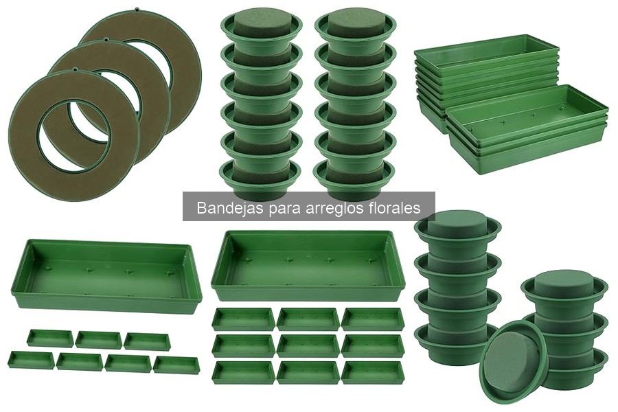 Dónde Comprar Bandejas para Arreglos Florales Fácilmente