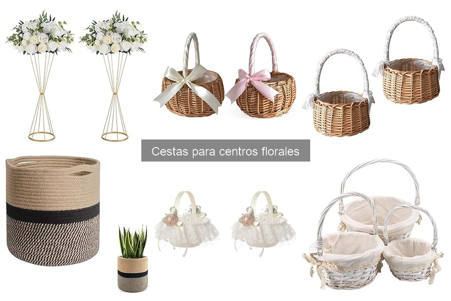 Dónde comprar cestas para centros florales: ¡Guía completa!