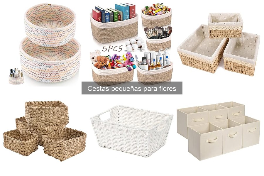 Dónde comprar cestas pequeñas para flores online a buen precio