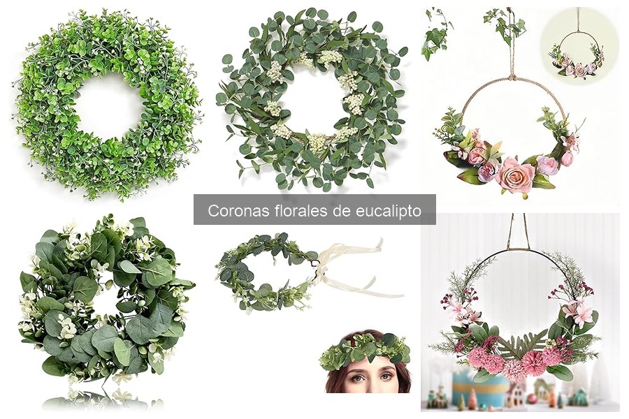 Dónde comprar coronas florales de eucalipto fácilmente