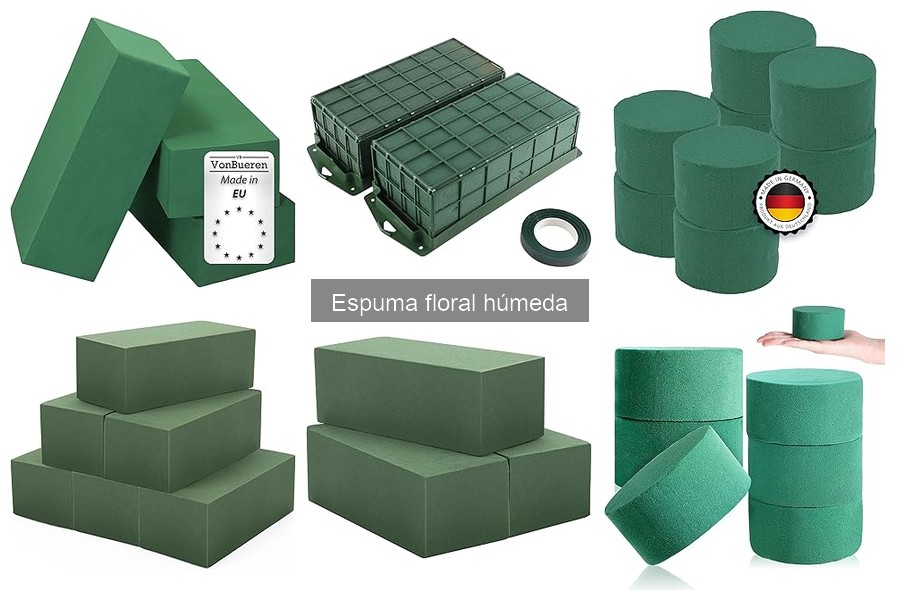 Dónde comprar espuma floral húmeda a buen precio