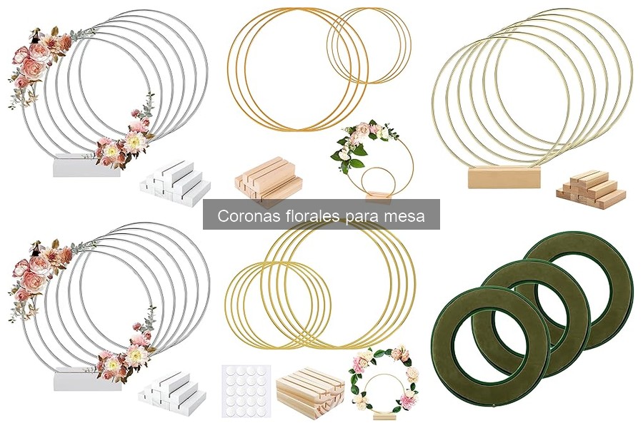 Errores comunes al comprar coronas florales para mesa
