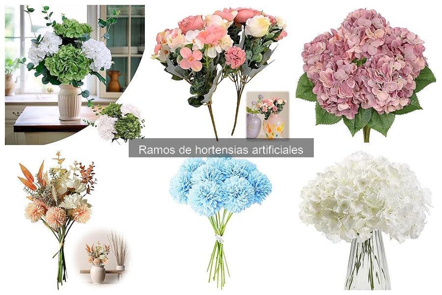 Errores comunes al decorar con ramos de hortensias artificiales