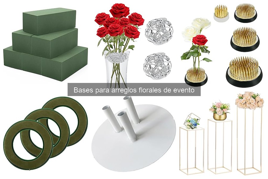 Errores comunes al elegir bases para arreglos florales
