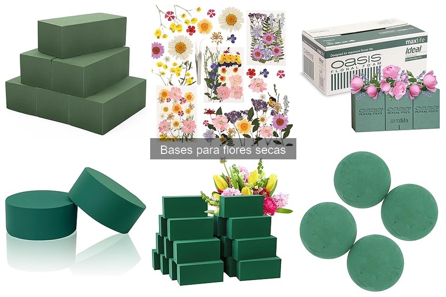 Errores comunes al elegir bases para flores secas