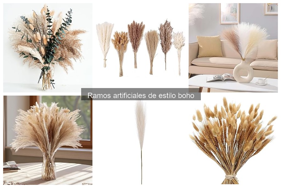 Errores comunes al elegir ramos artificiales estilo boho