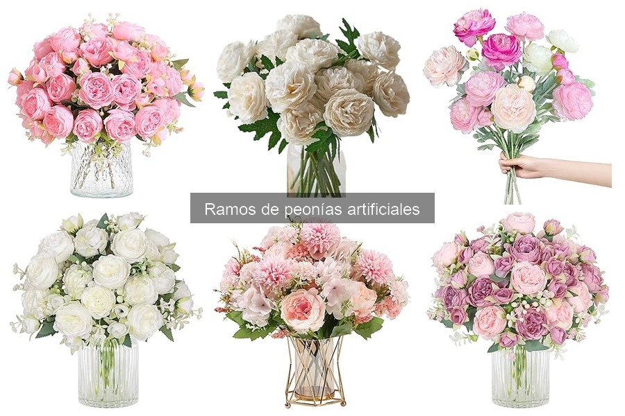 Errores comunes al elegir ramos de peonías artificiales