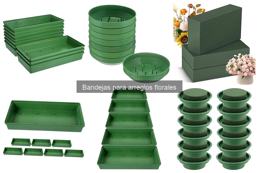 Errores comunes al usar bandejas para arreglos florales