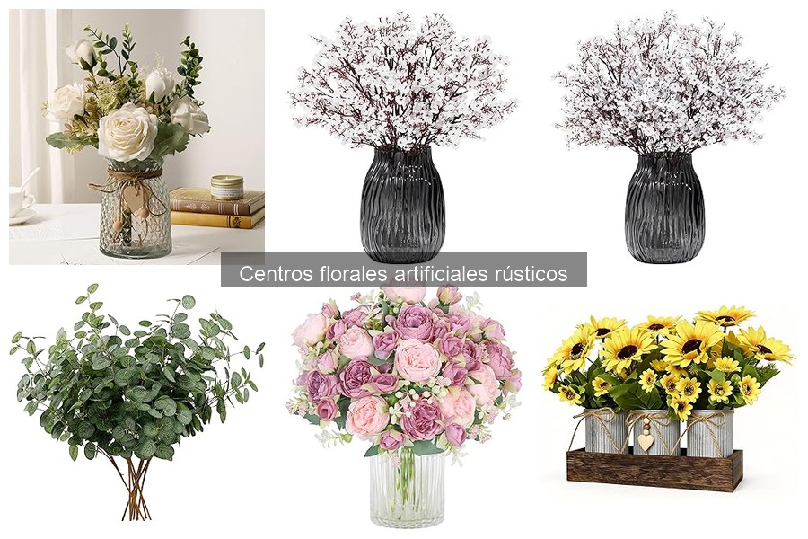 ** Errores Comunes al Usar Centros Florales Artificiales Rústicos