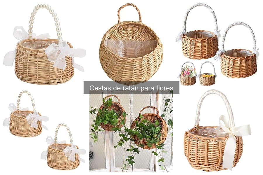 Errores comunes al usar cestas de ratán para flores