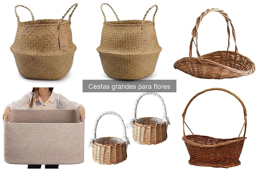 Errores comunes al usar cestas grandes para flores