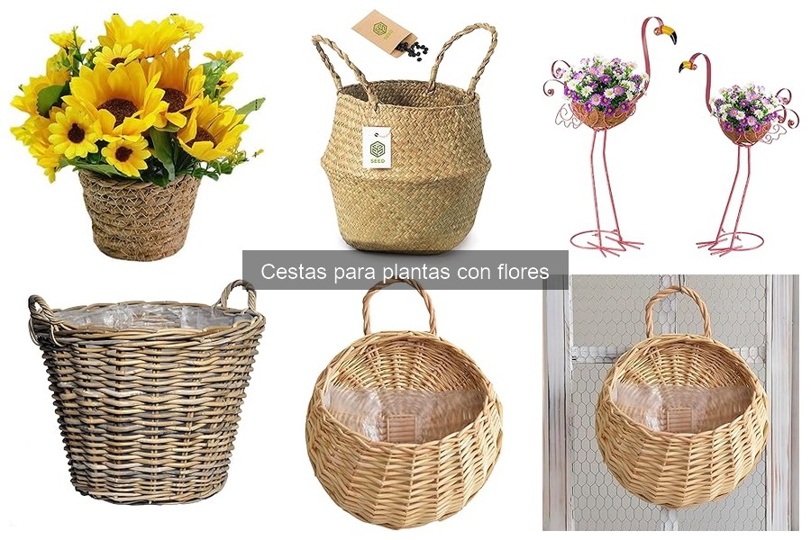 Errores comunes al usar cestas para plantas con flores