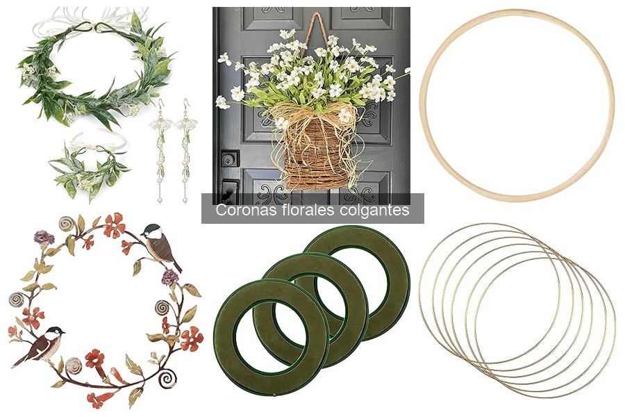 Errores comunes al usar coronas florales colgantes