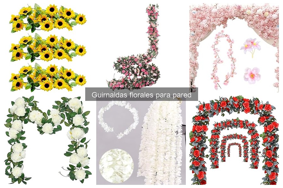 Errores comunes al usar guirnaldas florales para pared