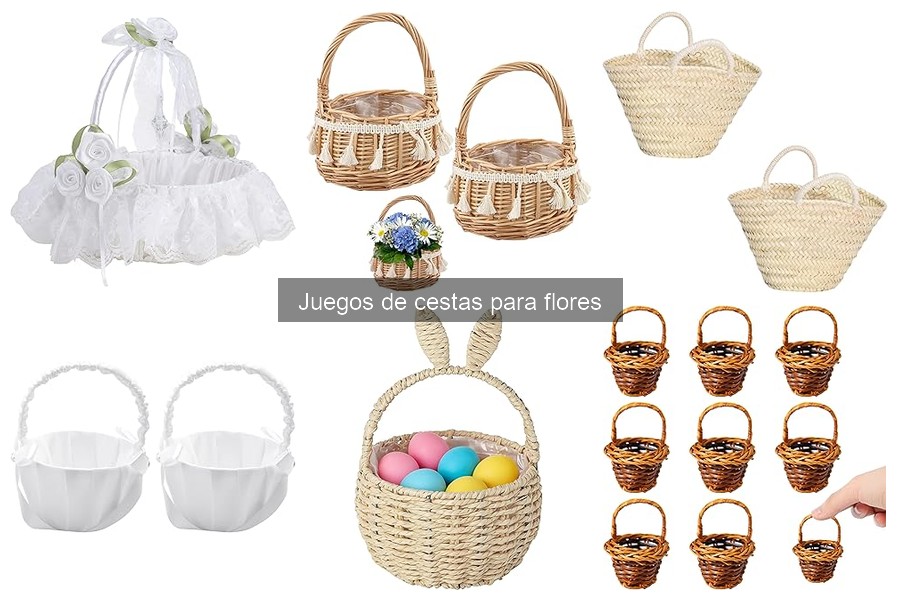 Errores comunes al usar juegos de cestas para flores