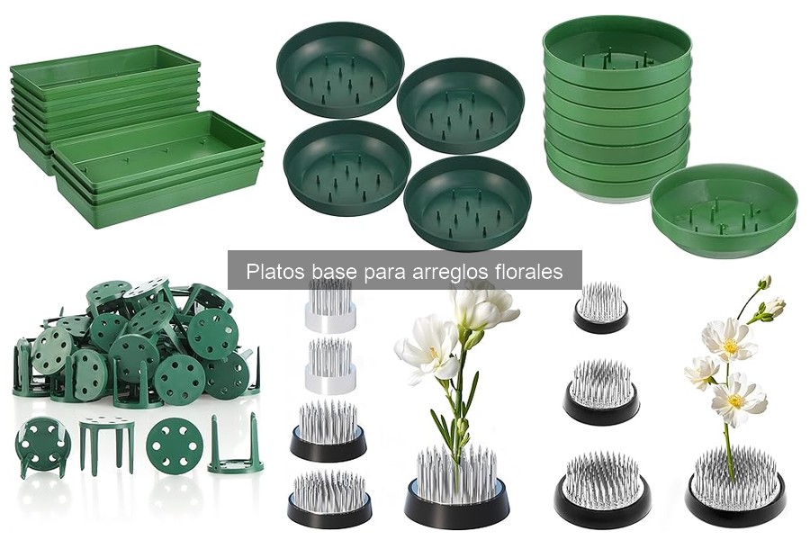 Errores comunes al usar platos base para arreglos florales