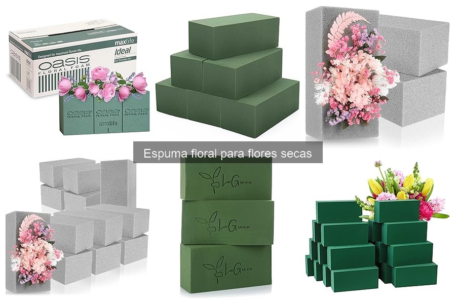 Espuma floral: ¿Qué es y cómo se utiliza en decoración?