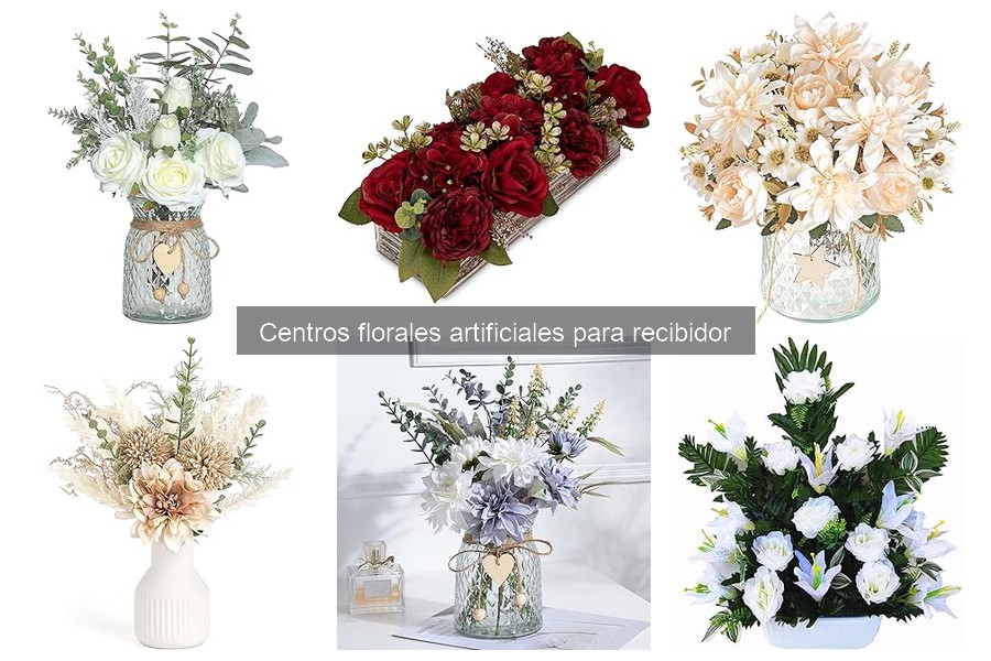 Guía de compra: Centros florales artificiales para recibidor
